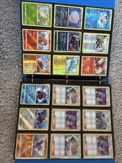 Pokemon Card Binder Collection 261 Cards Mid Era/Vintage LP - Image 2