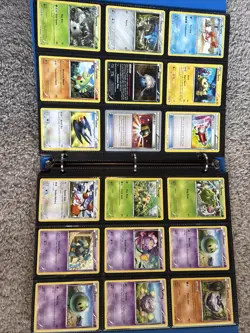 Pokemon Card Binder Collection 261 Cards Mid Era/Vintage LP - Image 5
