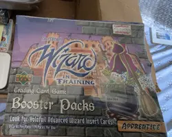 Upper Deck Wizato TCG Apprentice 1st Edition Booster Pack Box 9 Cards English - Image 1