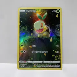 2023 Pokemon Crown Zenith FA Turtwig GG31/GG70 IR TCG Holo Card TCG Rare - Image 1