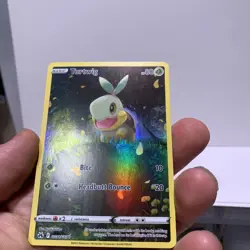 2023 Pokemon Crown Zenith FA Turtwig GG31/GG70 IR TCG Holo Card TCG Rare - Image 3