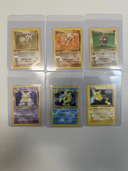 Pokemon Lot of 6 Cards - Image 1
