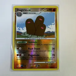 Dugtrio 24/127 Platinum Reverse Holo Rare Pokemon Card - Image 5