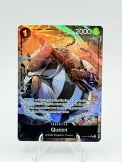 Queen One Piece TCG Two Legends OP08-080 Alt Art Rare card - Image 1