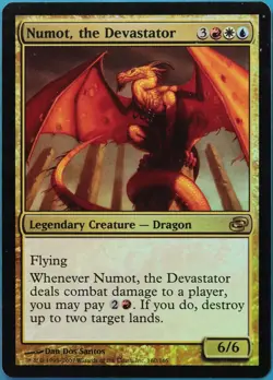 Numot, the Devastator FOIL Planar Chaos PLD Rare CARD (516515) ABUGames - Image 1
