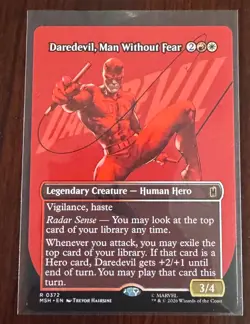 Daredevil, Man Without Fear (Borderless) (0372) Marvel Super Heroes Regular - Image 1