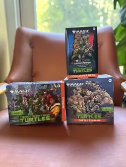 Magic MTG - Teenage Mutant Ninja Turtles Collector bundle, Commander + Lot of 3 - Image 1