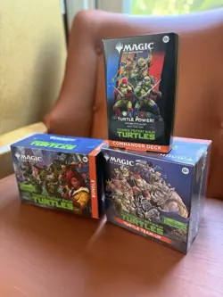 Magic MTG - Teenage Mutant Ninja Turtles Collector bundle, Commander + Lot of 3 - Image 3