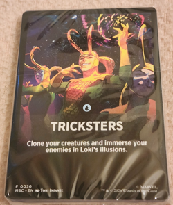 TRICKSTERS Jump Start Theme Pack Marvel Superheroes (MSC MSH JMP) Sealed NM/Mint - Image 1