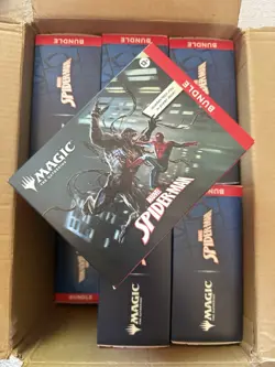 LOT OF (12) -Magic The Gathering MTG Marvel's Spider-Man Bundle Boxes-New Sealed - Image 1