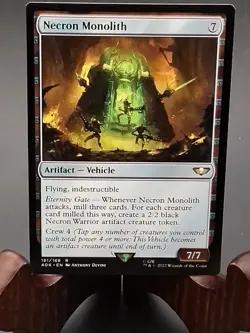 Necron Monolith Universes Beyond: Warhammer 40000 MTG Regular Near Mint - Image 1