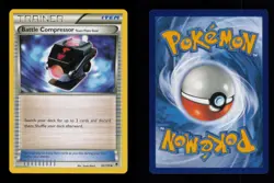 BATTLE COMPRESSOR TEAM FLARE GEAR UNCOMMON 92/119 LP POKEMON - Image 3