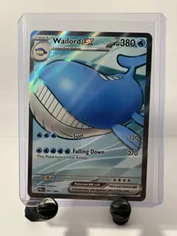 Pokemon TCG Wailord EX 097/084 Full Art Pitch Black NM/M - Image 3