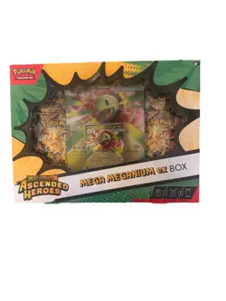 Pokemon TCG Mega Evolution Ascended Heroes Mega Meganium ex Box - Image 1