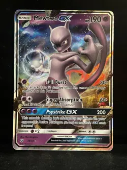 Mewtwo GX 39/73 Shining Legends Ultra Rare Pokemon TCG NM - Image 1