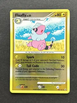 Pokemon Flaaffy 48/127 Platinum Reverse Holo LP - Image 1