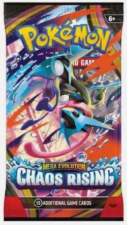 1 x Pokemon Chaos Rising Booster Pack ( Random art) - Image 1