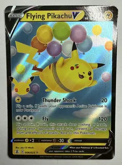 Flying Pikachu V 006/025 Pokemon Celebrations 25th Anniversary Pokemon TCG NM - Image 1