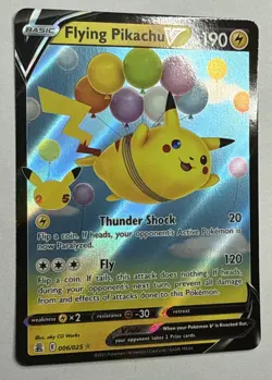 Flying Pikachu V 006/025 Pokemon Celebrations 25th Anniversary Pokemon TCG NM - Image 2