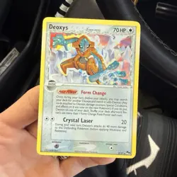 Pokemon Deoxys Delta Species POP Series 4 Holo Rare 2/17 EN + SWIRL! - Image 1