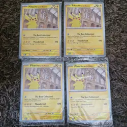 20 x Pokemon Pikachu at the Museum Jumbo Promo Sealed International Ship in Box - Image 1