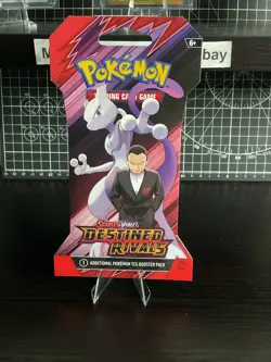 Pokemon TCG Scarlet & Violet Destined Rivals Sealed Booster Packs - Image 1