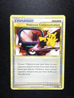 POKEMON COMMUNICATION 98/123 UNCOMMON HEARTGOLD & SOULSILVER POKEMON LP - Image 1