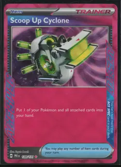 Scoop Up Cyclone 128/131 Pokemon Prismatic Evolutions ACE SPEC Rare Near Mint - Image 1