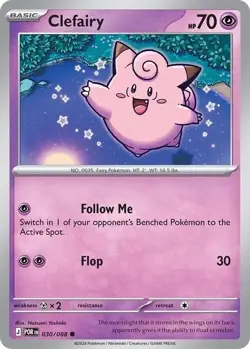 LaMot Pokemon TCG Pokemon Clefairy Common Regular - Image 1