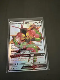 Pokemon TCG Buzzwole GX - Hidden Fates: Shiny Vault - SV68/SV94 (SHR) M/NM - Image 1