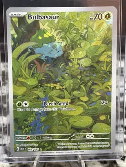 Pokemon SV:151 Bulbasaur 166/165, Ivysaur 167/165, & Venusaur Ex 198/165 - Image 1