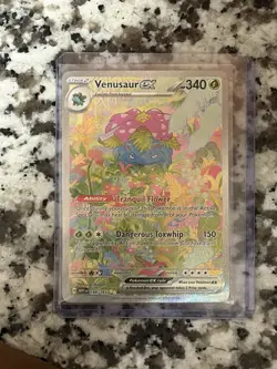 Pokemon SV:151 Bulbasaur 166/165, Ivysaur 167/165, & Venusaur Ex 198/165 - Image 5
