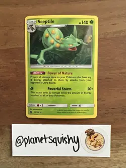 Pokemon TCG - Sceptile 10/168 - Cracked Ice Holo - Celestial Storm - LP - Image 1