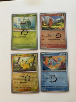 SWIRLS !! Pokemon 151 Costco Reverse Rev Cosmos Holo Promo Set VARIANT K - Image 1