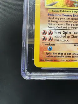 Pokemon Charizard 🔥 Base Set 2 #4/130 CGC 4 - Image 4