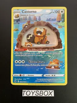 Carte Pokemon Castorno GG25/GG70 / Bloc EB Zenith Supremes EB12.5 / NEUF FR - Image 2