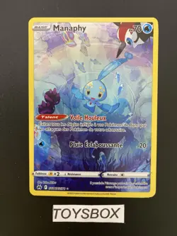 Carte Pokemon Manaphy TG GG06/GG70 / Bloc EB Zenith Supremes EB12.5 / NEUF FR - Image 2