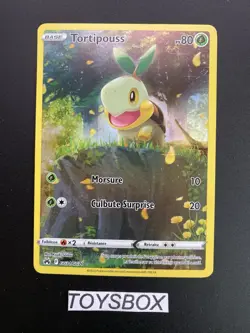 Carte Pokemon Tortipouss GG31/GG70 / Bloc EB Zenith Supremes EB12.5 / NEUF FR - Image 2