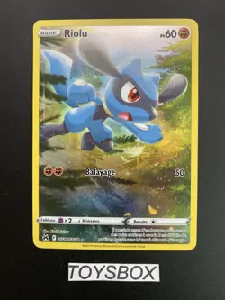 Carte Pokemon Riolu GG26/GG70 / Bloc EB Zenith Supremes EB12.5 / NEUF FR - Image 2