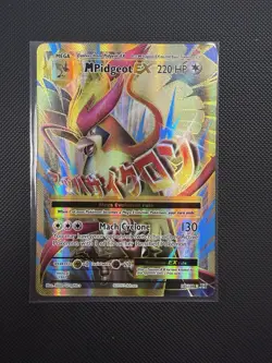 Pokemon TCG M Pidgeot EX 105/108 Evolutions Ultra Rare Holo Full Art ENG - Image 1