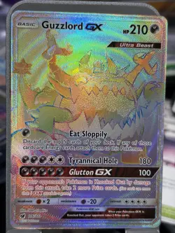 Pokemon TCG Guzzlord GX 116/111 Crimson Invasion Secret Full Art Holo ENG - Image 1