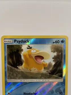 Pokemon TCG Psyduck Reverse Holo Team Up ENG 26/181 2019 NM/M - Image 2