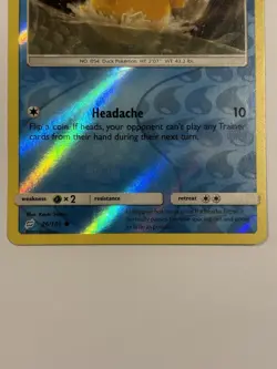 Pokemon TCG Psyduck Reverse Holo Team Up ENG 26/181 2019 NM/M - Image 3