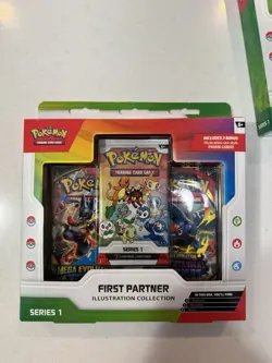 Pokemon TCG First Partner Illustration Collection Series 1 Lot of 4 BRAND NEW - Image 3