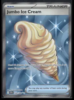 Jumbo Ice Cream 109/086 Ultra Rare Chaos Rising Pokemon Holo Near Mint - Image 1