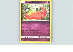 Slowpoke 48/145 Common Guardians Rising Pokemon Near Mint - Image 1