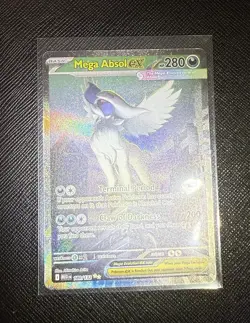 Mega Absol ex 180/132 - Mega Evolution - English Pokemon TCG SIR *Not Perfect* - Image 1