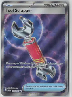 Holofoil Tool Scrapper 115/086 NM ME04: Chaos Rising - Image 1