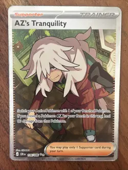Pokemon TCG AZ's Tranquility 106/086 Me04: Chaos Rising Ultra Rare NM - Image 1