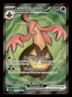 Gourgeist ex 102/086 Ultra Rare Chaos Rising Pokemon Holo Near Mint - Image 1